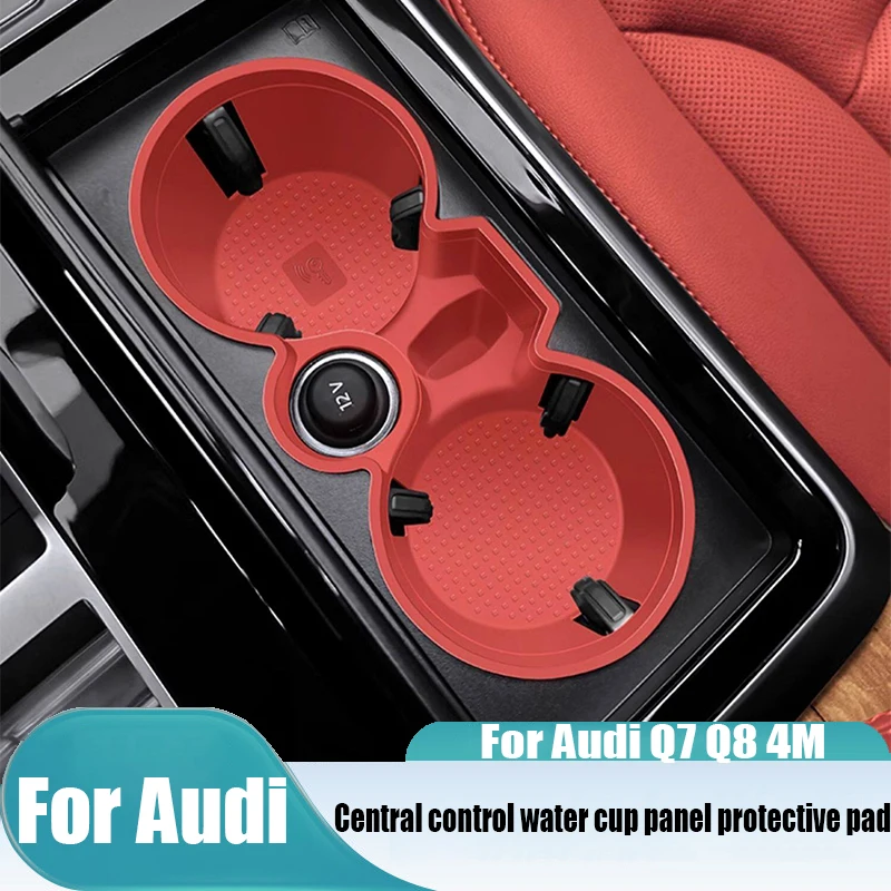 For Audi Q7 Q8 4M 2020 2021 2022 2023 2024 2025 front center console water cup panel protective pad automotive interior supplies
For Audi Q7 Q8 4M 2020 2021 2022 2023 2024 2025 front center console water cup panel protective pad automotive interior supplies