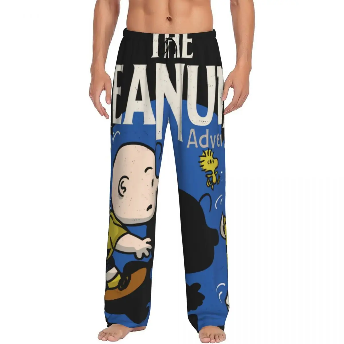Custom Print Manga Snoopy Woodstock Cartoon Dog Pajama Pants for Men Sleep Sleepwear Bottoms with Pockets
Custom Print Manga Snoopy Woodstock Cartoon Dog Pajama Pants for Men Sleep Sleepwear Bottoms with Pockets