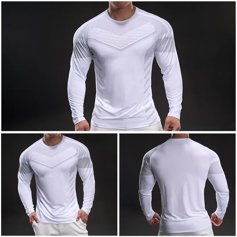 Outdoor Fitness High-Elasticity Sportswear Trendy Simple Versatile Breathable Running Skin-Friendly Lightweight Men's T-Shirt
Outdoor Fitness High-Elasticity Sportswear Trendy Simple Versatile Breathable Running Skin-Friendly Lightweight Men's T-Shirt