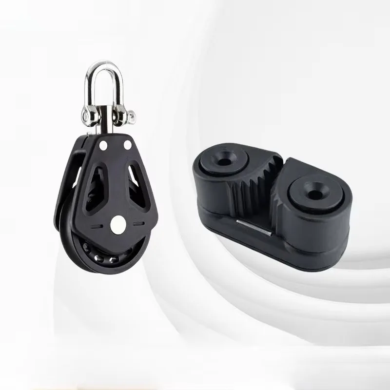 Pkx For Single Pulley Swivel Shackle Sailboat Plain Bearing Block Rope Runner Accessories High Load Sheave Block Universal-Head
Pkx For Single Pulley Swivel Shackle Sailboat Plain Bearing Block Rope Runner Accessories High Load Sheave Block Universal-Head