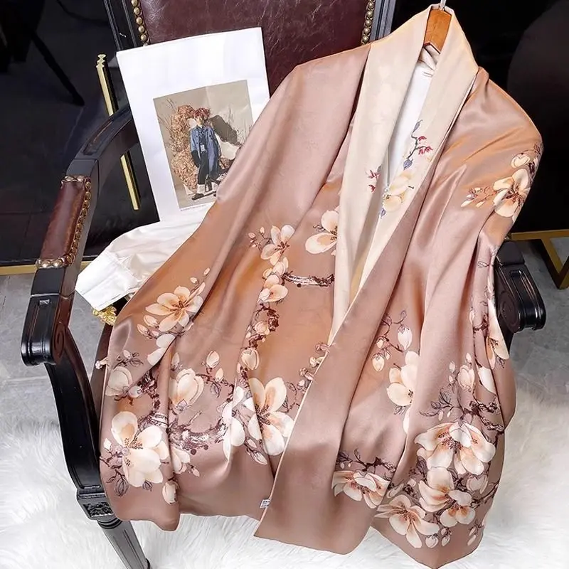 High Quality Silk Scarf Long Women's National Style High-End All-Match New Gift for Cheongsam Shawl Women
High Quality Silk Scarf Long Women's National Style High-End All-Match New Gift for Cheongsam Shawl Women