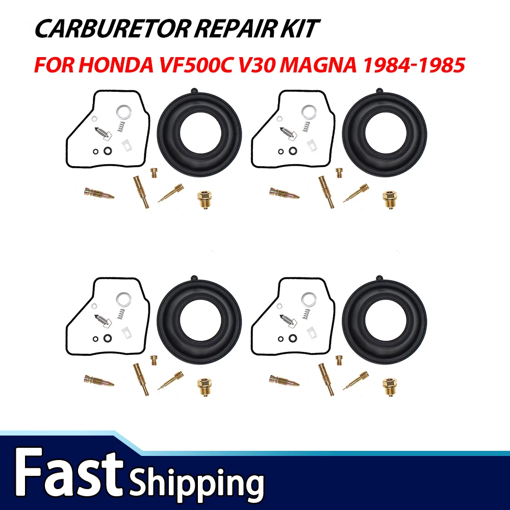 FOR HONDA VF500C V30 MAGNA 1984-1985 VF500F 1984-1986 VF 500 Carb 4x Carburetor Diaphragm Repair Kits
FOR HONDA VF500C V30 MAGNA 1984-1985 VF500F 1984-1986 VF 500 Carb 4x Carburetor Diaphragm Repair Kits
