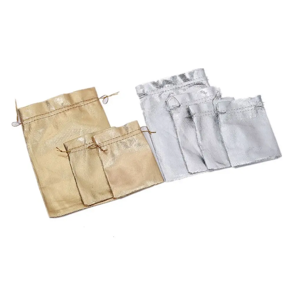 20Pcs Adjustable Jewelry Packaging Bag Dustproof Silver Gold Colors Candy Storage Pouches Multifunctional Reusable
20Pcs Adjustable Jewelry Packaging Bag Dustproof Silver Gold Colors Candy Storage Pouches Multifunctional Reusable