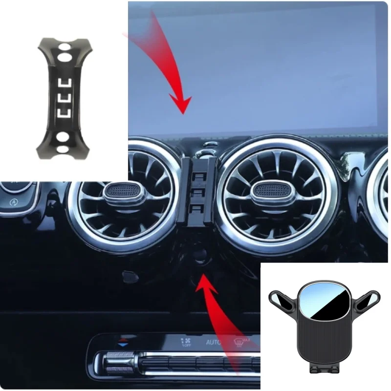 Car Phone Holder For 2019-2024 Mercedes Benz A200 180 W177 AMG 2020-2024 CLA X118 Fixed Bracket Stand Mobile Gravity Linkage
Car Phone Holder For 2019-2024 Mercedes Benz A200 180 W177 AMG 2020-2024 CLA X118 Fixed Bracket Stand Mobile Gravity Linkage