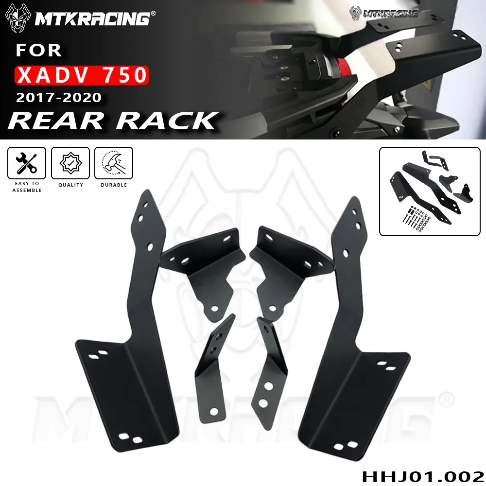 MTKRACING для HONDA XADV 750 2017 2018 2019 2020, аксессуары для мотоциклов, задний багажник, багажник, поддержка сумки, комплект кронштейнов
MTKRACING для HONDA XADV 750 2017 2018 2019 2020, аксессуары для мотоциклов, задний багажник, багажник, поддержка сумки, комплект кронштейнов