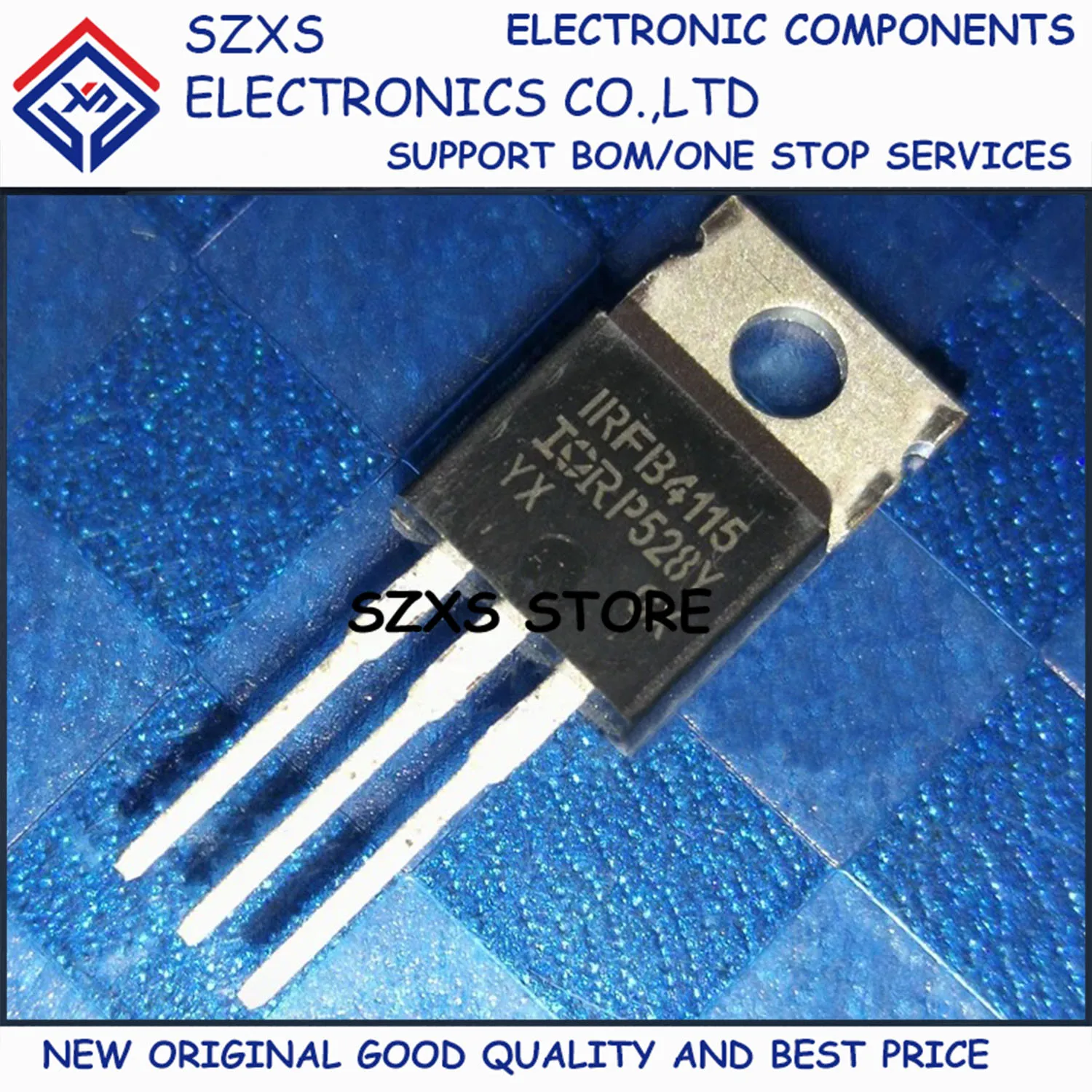 New Original 10Pcs IRFB4115 IRFB4115PBF TO-220 104A 150V MOSFET Field Effect Transistor In Stock Good Quality
New Original 10Pcs IRFB4115 IRFB4115PBF TO-220 104A 150V MOSFET Field Effect Transistor In Stock Good Quality