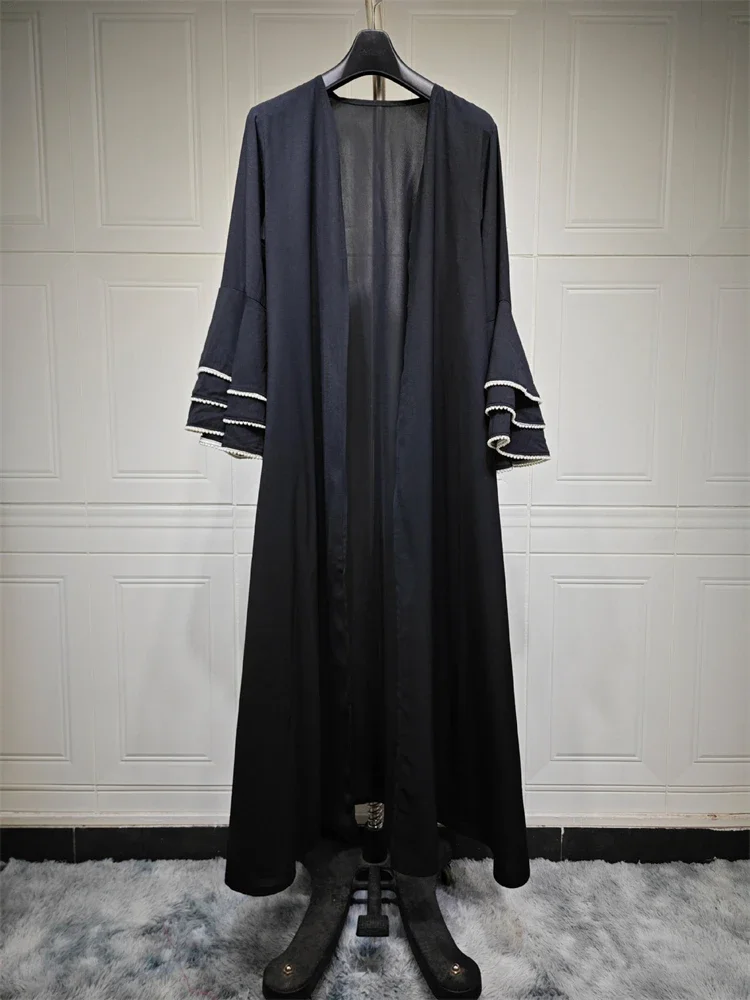Eid Black Open Kimono Abaya Dubai Luxury 2024 Palestine Muslim African Dresses For Women Kaftan Dress Islam Robe Femme Musulmane
Eid Black Open Kimono Abaya Dubai Luxury 2024 Palestine Muslim African Dresses For Women Kaftan Dress Islam Robe Femme Musulmane