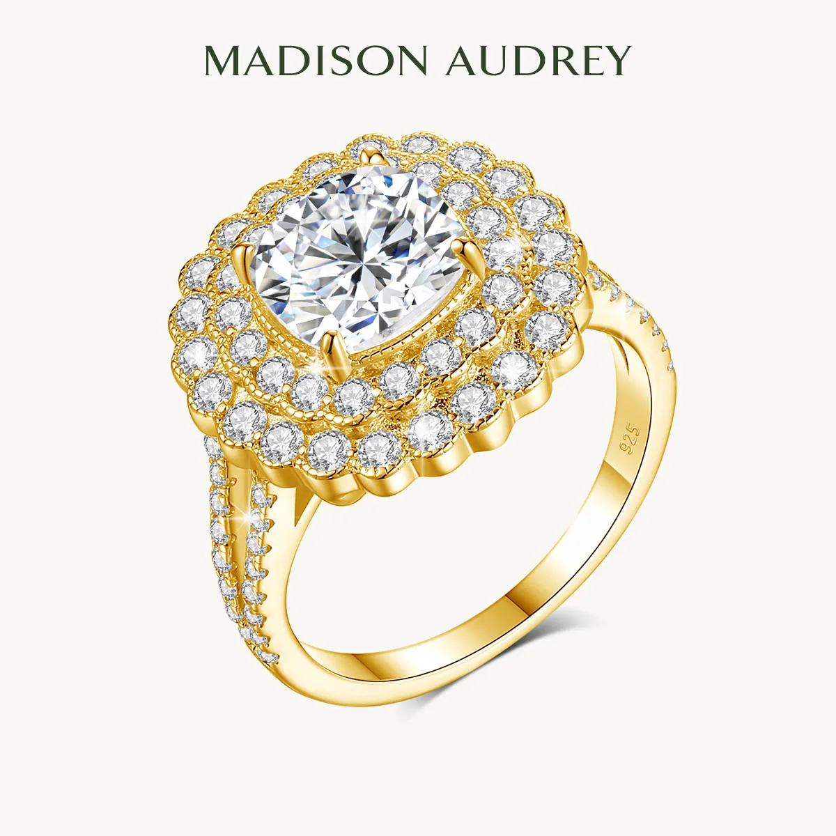 Luxury Retro Moissanite Statement Ring Cushion Cut 2ct GRA Certified High Quality 925 Silver Halo Ring for Women Wedding Jewelry
Luxury Retro Moissanite Statement Ring Cushion Cut 2ct GRA Certified High Quality 925 Silver Halo Ring for Women Wedding Jewelry