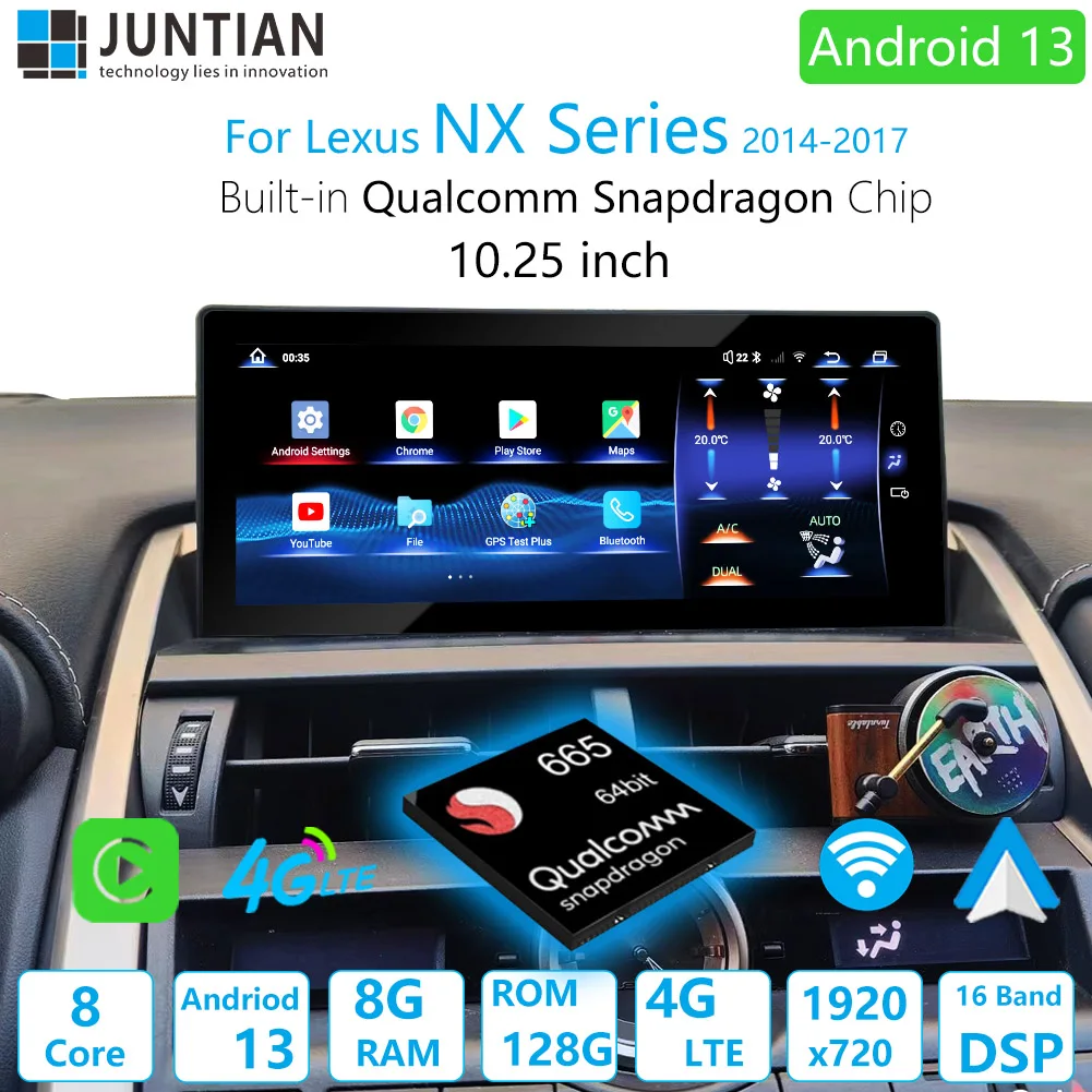 Автомобильная Мультимедийная система для Lexus NX, чипы Qualcomm, Android 13, GPS-навигация, Carplay, автомобильный проигрыватель с HD-экраном 12,3 дюйма
Автомобильная Мультимедийная система для Lexus NX, чипы Qualcomm, Android 13, GPS-навигация, Carplay, автомобильный проигрыватель с HD-экраном 12,3 дюйма