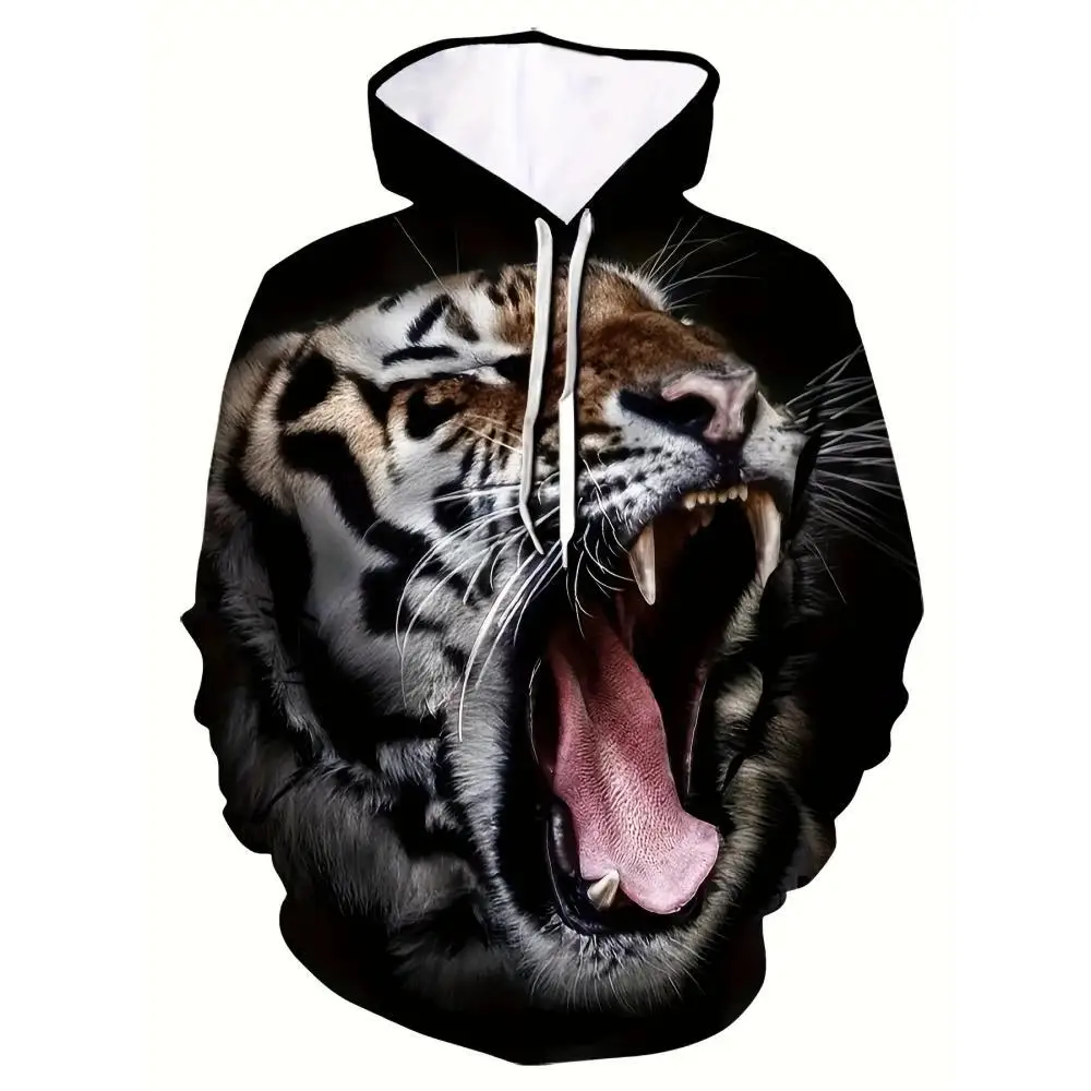 Tiger print men's long sleeve sweater Fall comfort new fashion luxury Harajuku casual hoodie men's comfortable sweatshirt
Tiger print men's long sleeve sweater Fall comfort new fashion luxury Harajuku casual hoodie men's comfortable sweatshirt