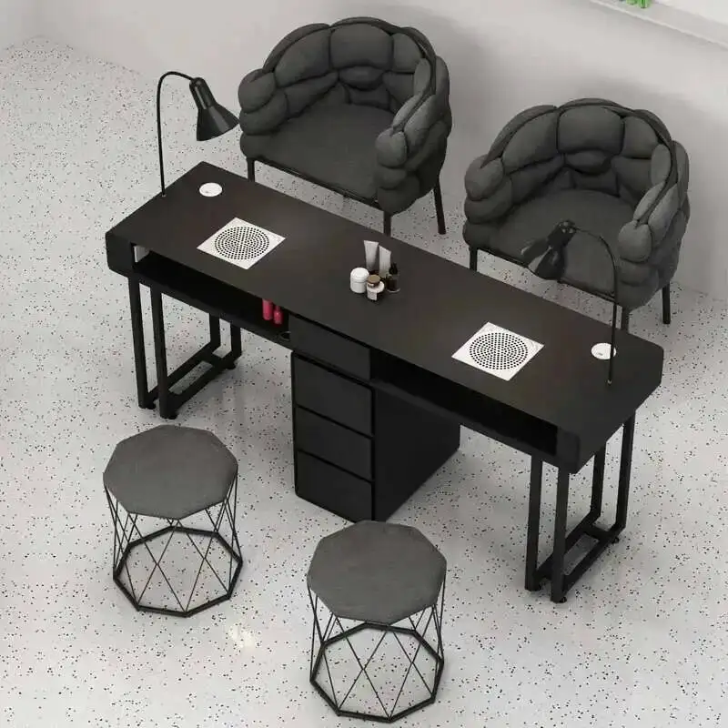 Table Nail Manicure Dressing Equipment Dust Desk Collector Salon Reception Tavolo Unghie Mesas Manicure Con Estantes
Table Nail Manicure Dressing Equipment Dust Desk Collector Salon Reception Tavolo Unghie Mesas Manicure Con Estantes