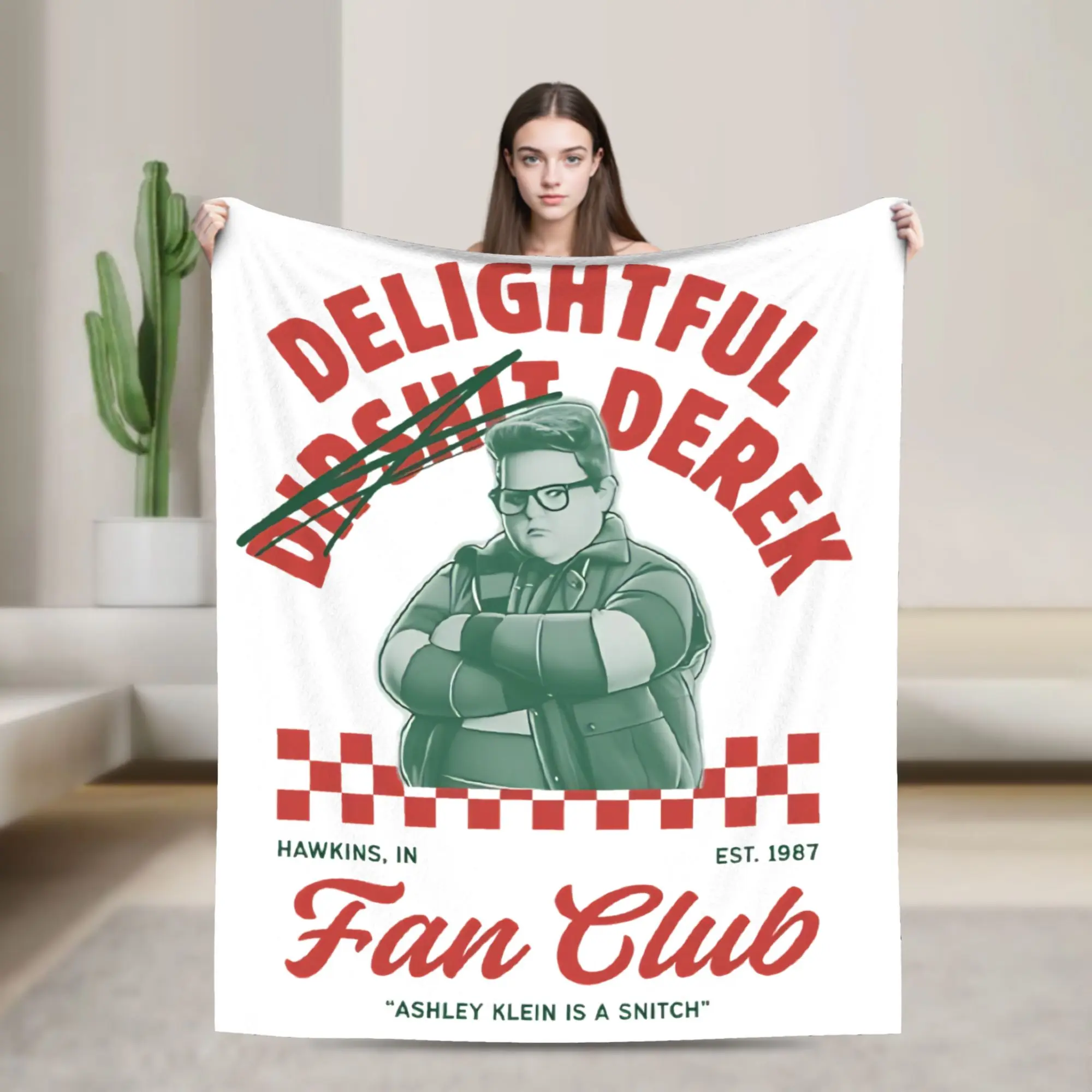 Delightful Derek Fan Club Knitted Blankets Flannel Throw Blankets Summer Air Conditioning Printed Lightweight Bedspreads,
Delightful Derek Fan Club Knitted Blankets Flannel Throw Blankets Summer Air Conditioning Printed Lightweight Bedspreads,