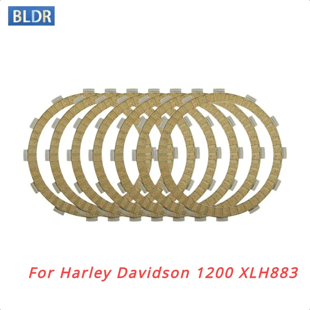 Motorcycle Clutch Friction Disc Plate Kit For Har-ley David-son 1200 XLH883 XLH1100 XLH 1200 Sportster 1984-1990
Motorcycle Clutch Friction Disc Plate Kit For Har-ley David-son 1200 XLH883 XLH1100 XLH 1200 Sportster 1984-1990