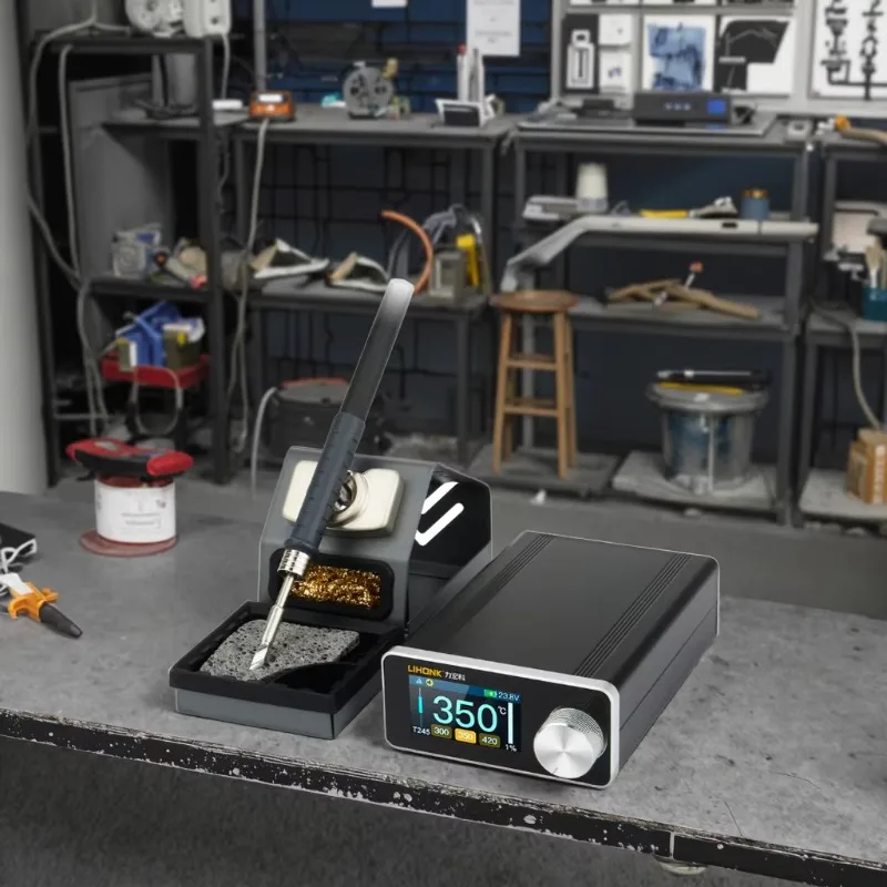 Latest Adjustable Soldering Station 150w Rework Soldering Station Compatible C210 C245 Soldering Iron Handle
Latest Adjustable Soldering Station 150w Rework Soldering Station Compatible C210 C245 Soldering Iron Handle
