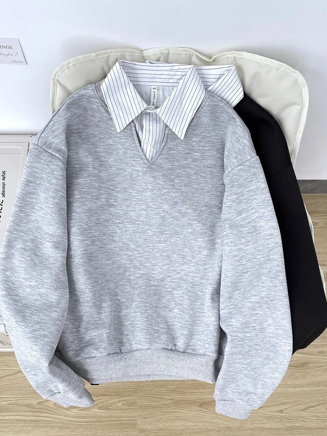 Thiened Fce Hoodie irt Collar Long Sve Men's Autumn Winter Stripe Pattern Casual Sle Warmth Comfortable Breathable
Thiened Fce Hoodie irt Collar Long Sve Men's Autumn Winter Stripe Pattern Casual Sle Warmth Comfortable Breathable