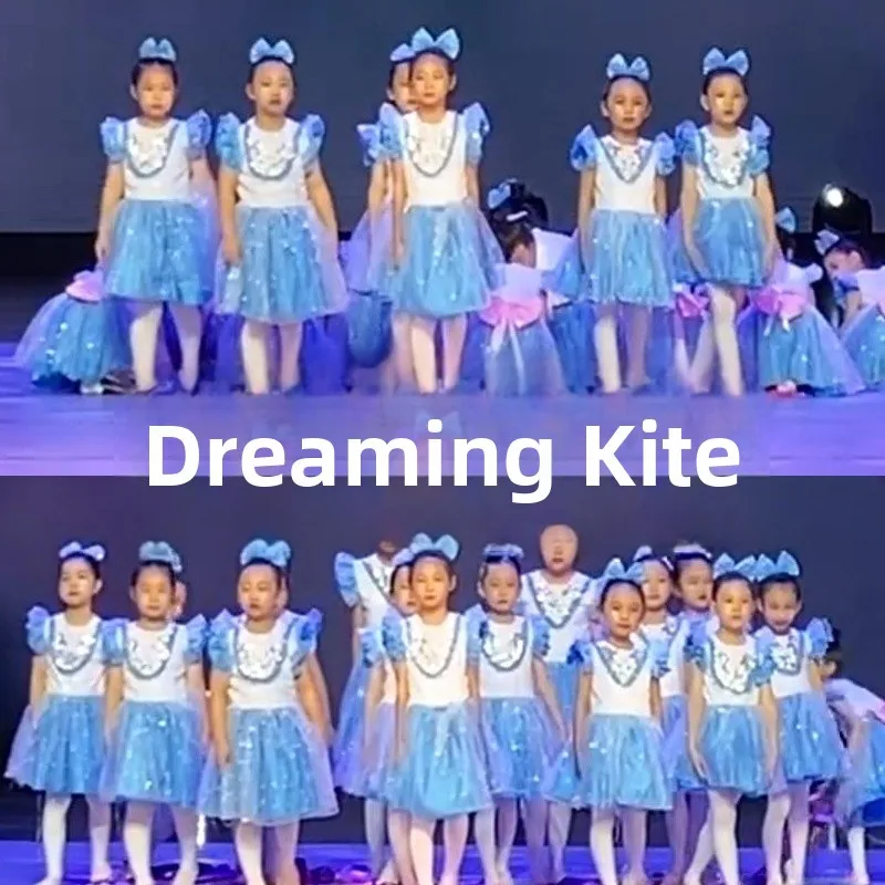 Children's Kite Dance Performance Costume Girls' Tulle Skirt Kite Prop Childhood Dreng Stage Performance Traditional Ethni...
Children's Kite Dance Performance Costume Girls' Tulle Skirt Kite Prop Childhood Dreng Stage Performance Traditional Ethni...