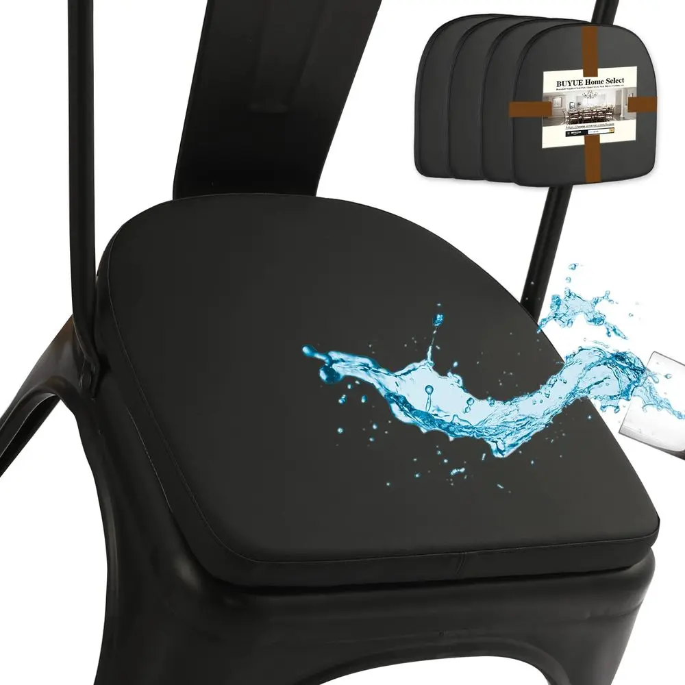 14 Metal Chair Cushions with Magnetic Set of 4, Luxury PU Leather Waterproof AntiSlip Seat Pads for Kitchen Cafe Dining Bistro
14 Metal Chair Cushions with Magnetic Set of 4, Luxury PU Leather Waterproof AntiSlip Seat Pads for Kitchen Cafe Dining Bistro