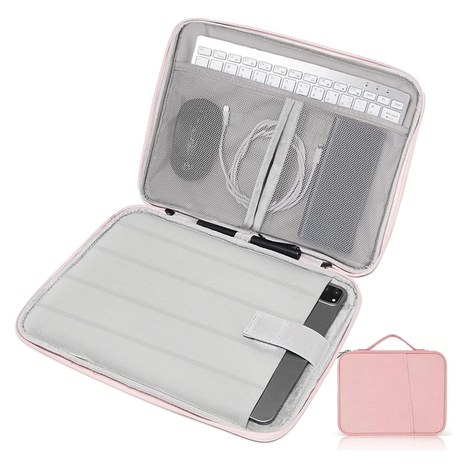 Bow-Knot Bow Pattern Tablet Sleeve Case / IPad Carrying Case Compatible With Ipad , Kindle , Compatible With Samsung Galaxy And Android Tablets , Waterproof With Handle And Front Pocket, Pu Leather (Pink)
Bow-Knot Bow Pattern Tablet Sleeve Case / IPad Carrying Case Compatible With Ipad , Kindle , Compatible With Samsung Galaxy And Android Tablets , Waterproof With Handle And Front Pocket, Pu Leather (Pink)