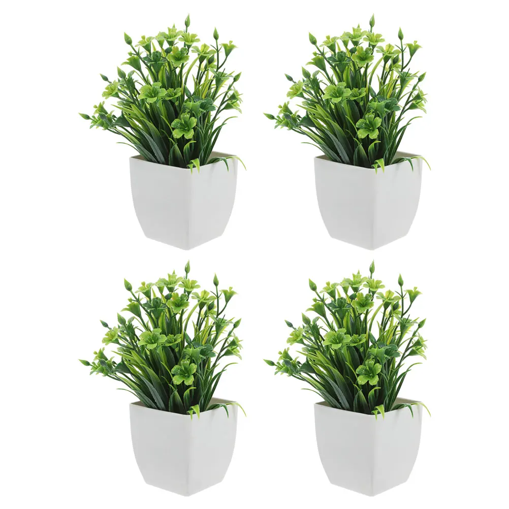 4pcs Artificial Plants Beige Color Realistic Appearance Kitchen Shelf Decoration Faux Bonsai
4pcs Artificial Plants Beige Color Realistic Appearance Kitchen Shelf Decoration Faux Bonsai