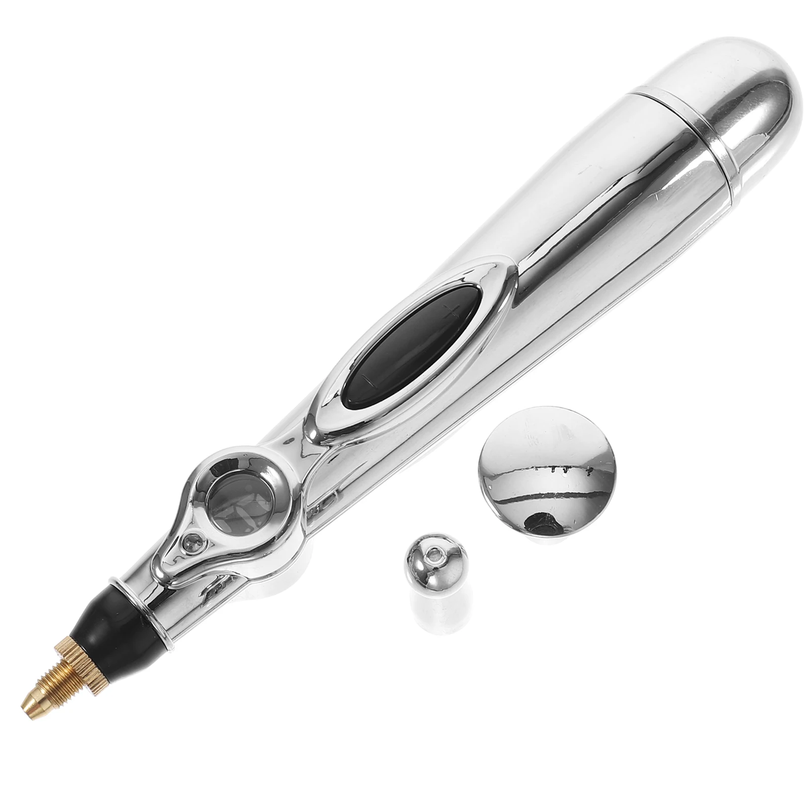 Electric Acupressure Massage Pen USB Rechargeable Pulse Magnetic Therapy Tool for Neck Waist Legs Pain Relief 2 Replaceable
Electric Acupressure Massage Pen USB Rechargeable Pulse Magnetic Therapy Tool for Neck Waist Legs Pain Relief 2 Replaceable