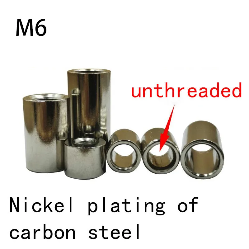 M6 Carbon Steel Bushing,Round hollow Spacers Without Threads,Shaft Bushing,Screw Bushing, Spacer Bushing, Guide Bushing,
M6 Carbon Steel Bushing,Round hollow Spacers Without Threads,Shaft Bushing,Screw Bushing, Spacer Bushing, Guide Bushing,