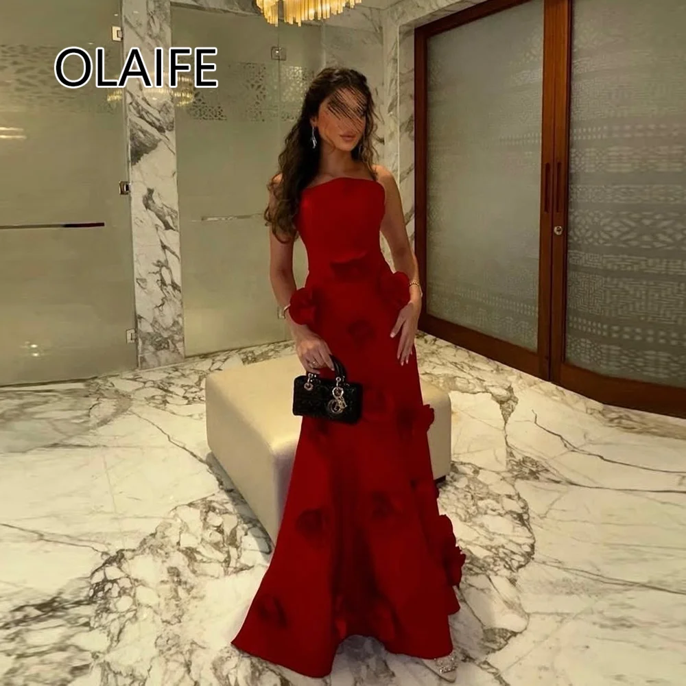 Elegant Boat Collar Satin Saudi Arab Prom Dress with 3D Flowers Lace Backless A-line Court Formal Evening Gown Customzied
Elegant Boat Collar Satin Saudi Arab Prom Dress with 3D Flowers Lace Backless A-line Court Formal Evening Gown Customzied