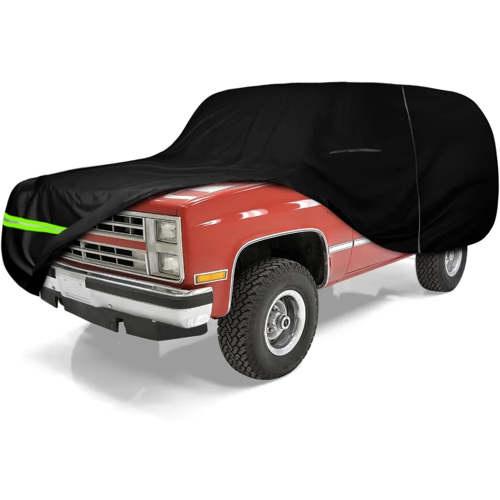 Всепогодный водонепроницаемый автомобильный чехол 210T для Chevrolet K5 Blazer/GMC Jimmy 1969-1991 с доступом на молнии
Всепогодный водонепроницаемый автомобильный чехол 210T для Chevrolet K5 Blazer/GMC Jimmy 1969-1991 с доступом на молнии