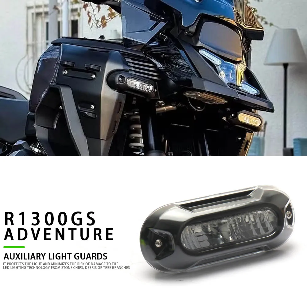 For BMW R1300GS ADV R1300 GS R 1300 GS Adventure 2024 2025 Motorcycle Front Auxiliary Signal LED Light Protection Cover Acrylic
For BMW R1300GS ADV R1300 GS R 1300 GS Adventure 2024 2025 Motorcycle Front Auxiliary Signal LED Light Protection Cover Acrylic