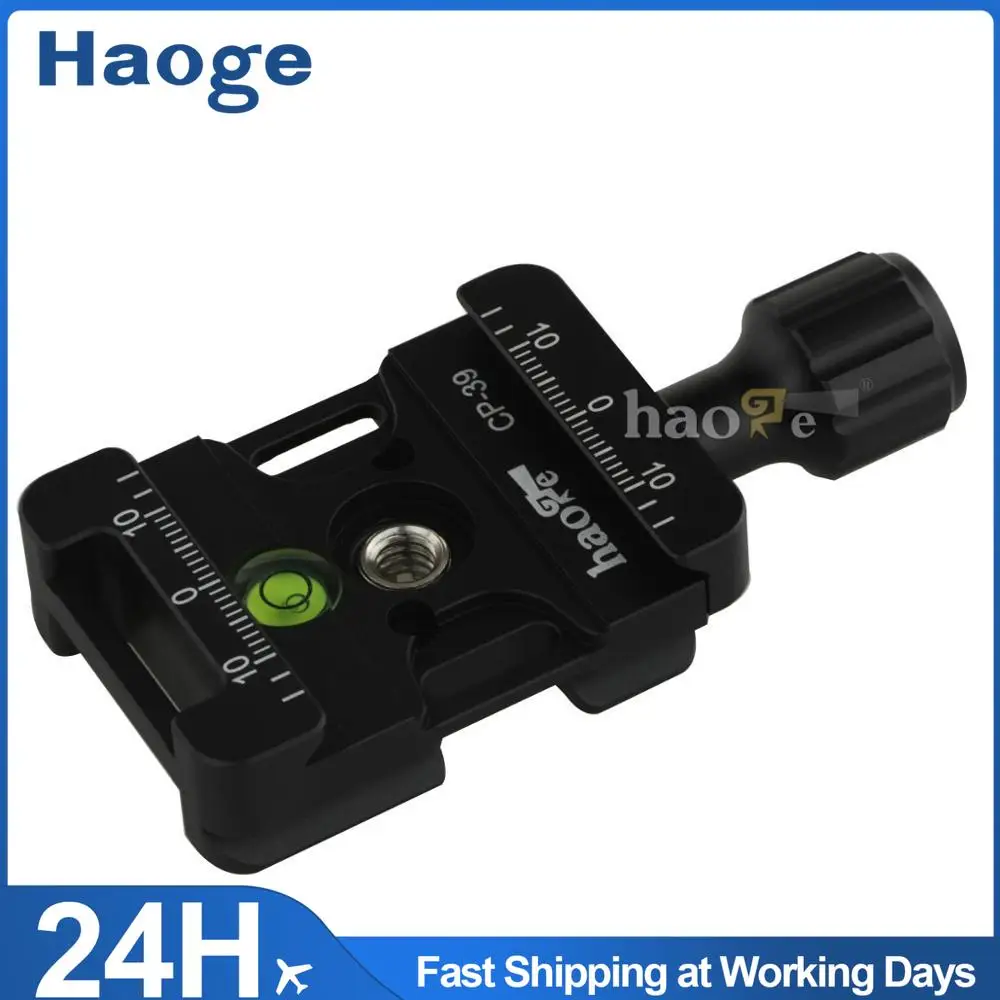 Haoge 39mm Quick Release Clamp with Strap Slot for RRS Sunwayfoto Kirk Benro Arca head
Haoge 39mm Quick Release Clamp with Strap Slot for RRS Sunwayfoto Kirk Benro Arca head