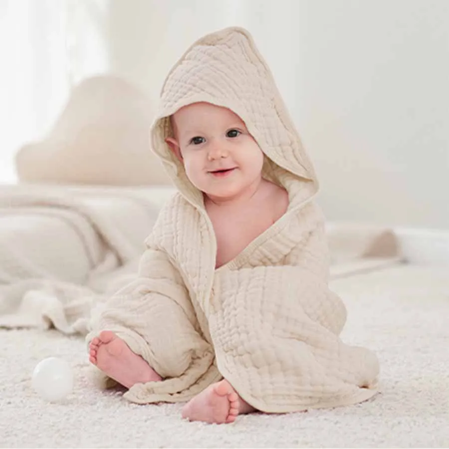 85 * 85cm Hooded Duvet Newborn Towel Children's Gauze Towel Baby Swaddle Blanket Suitable for Infants Toddlers and Children
85 * 85cm Hooded Duvet Newborn Towel Children's Gauze Towel Baby Swaddle Blanket Suitable for Infants Toddlers and Children