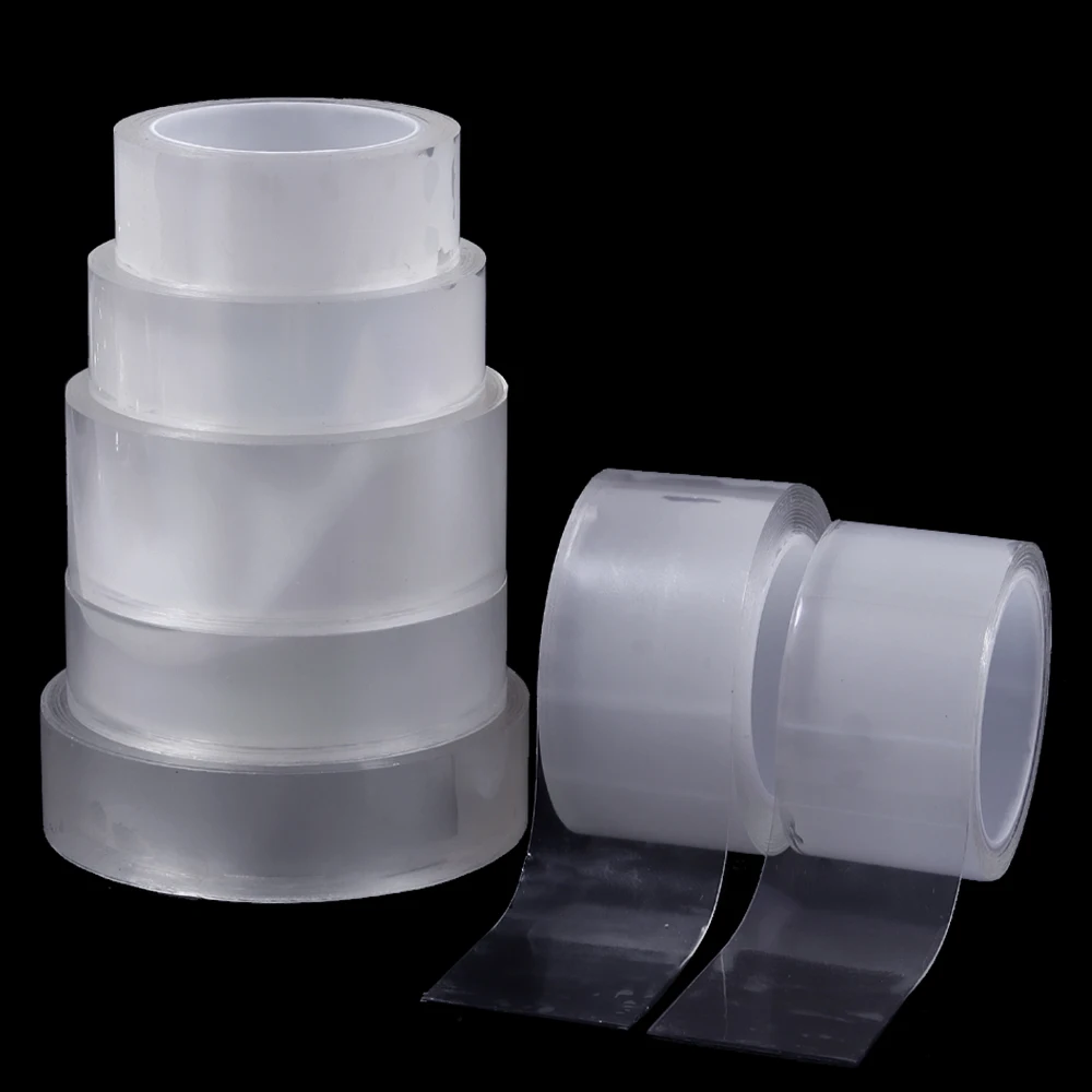 1-5m Nano Tape Double-Sided Adhesive Tape Traceless Waterproof Tape For Bathroom Kitchen Sink Tap Gel Sticker
1-5m Nano Tape Double-Sided Adhesive Tape Traceless Waterproof Tape For Bathroom Kitchen Sink Tap Gel Sticker