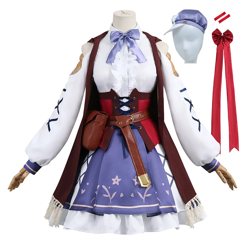 Pretty Derby Matikanetannhauser Cosplay Costume Women Uniform Dress Anime Game Halloween Carnival Party Role Playing Outfits
Pretty Derby Matikanetannhauser Cosplay Costume Women Uniform Dress Anime Game Halloween Carnival Party Role Playing Outfits