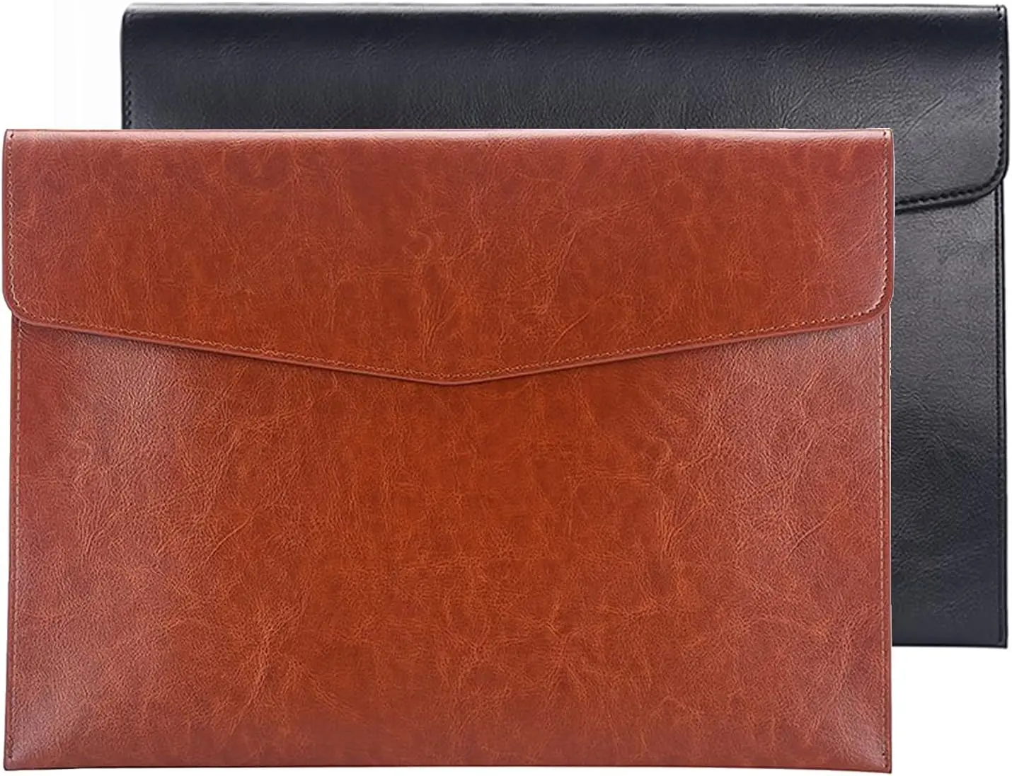 Leather A4 File Folder Document Holder Envelope Folder Case with Snap Closure for Receipt Contract
Leather A4 File Folder Document Holder Envelope Folder Case with Snap Closure for Receipt Contract