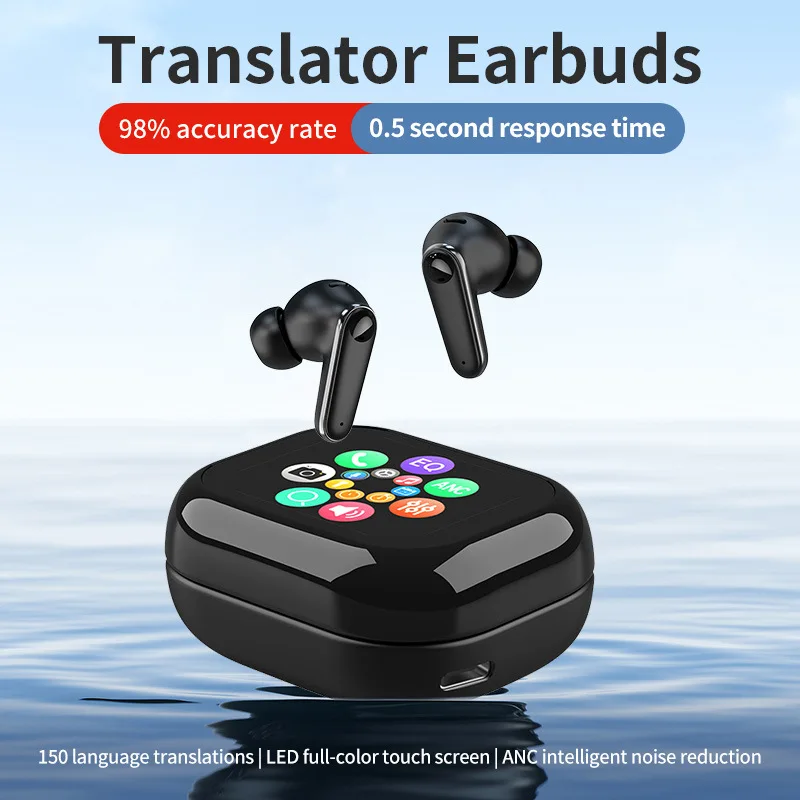 New ai headphones c11 bluetooth translation headphones in-ear charging compartment ows adjustable angle ear-hook sports headphon
New ai headphones c11 bluetooth translation headphones in-ear charging compartment ows adjustable angle ear-hook sports headphon