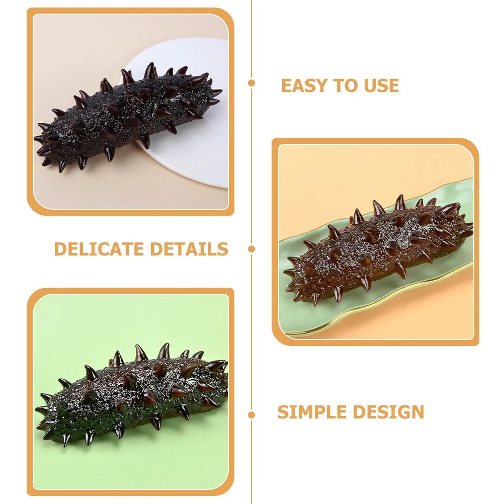 2 Pcs Lifelike Sea Cucumber Model Decorative Fake Food Prop PVC Educational Cognitive Toy Montessori Teaching Aid Simulation
2 Pcs Lifelike Sea Cucumber Model Decorative Fake Food Prop PVC Educational Cognitive Toy Montessori Teaching Aid Simulation