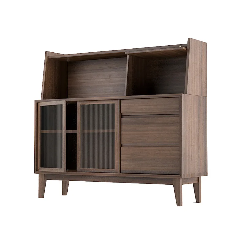 Simple modern living room storage glass cabinet door cabinet American chest cabinet
Simple modern living room storage glass cabinet door cabinet American chest cabinet