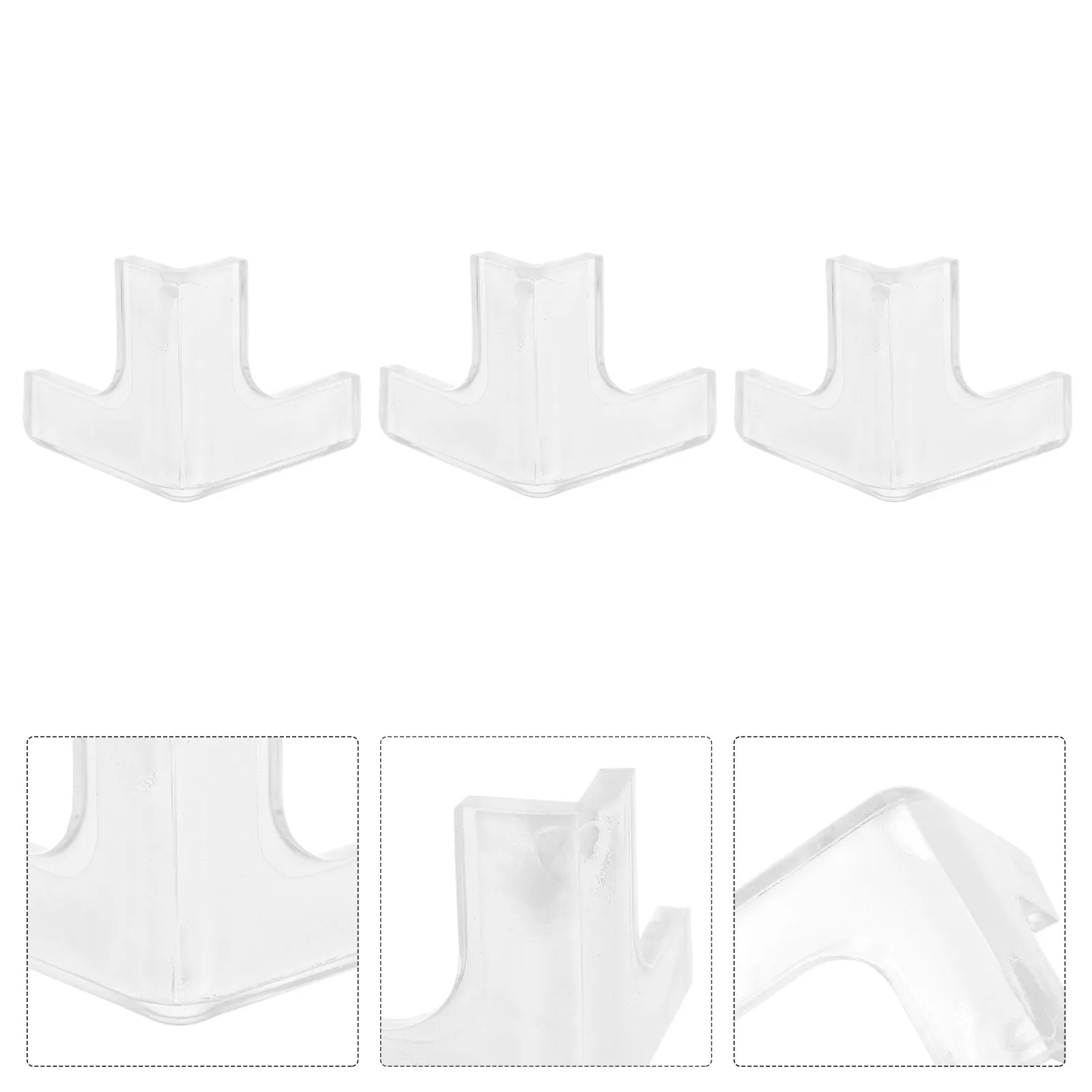 8Pcs Silicone Corner Guard Furniture Protector Soft Flexible Safety Cover Proofing Cushion Table Bumper Cushion
8Pcs Silicone Corner Guard Furniture Protector Soft Flexible Safety Cover Proofing Cushion Table Bumper Cushion