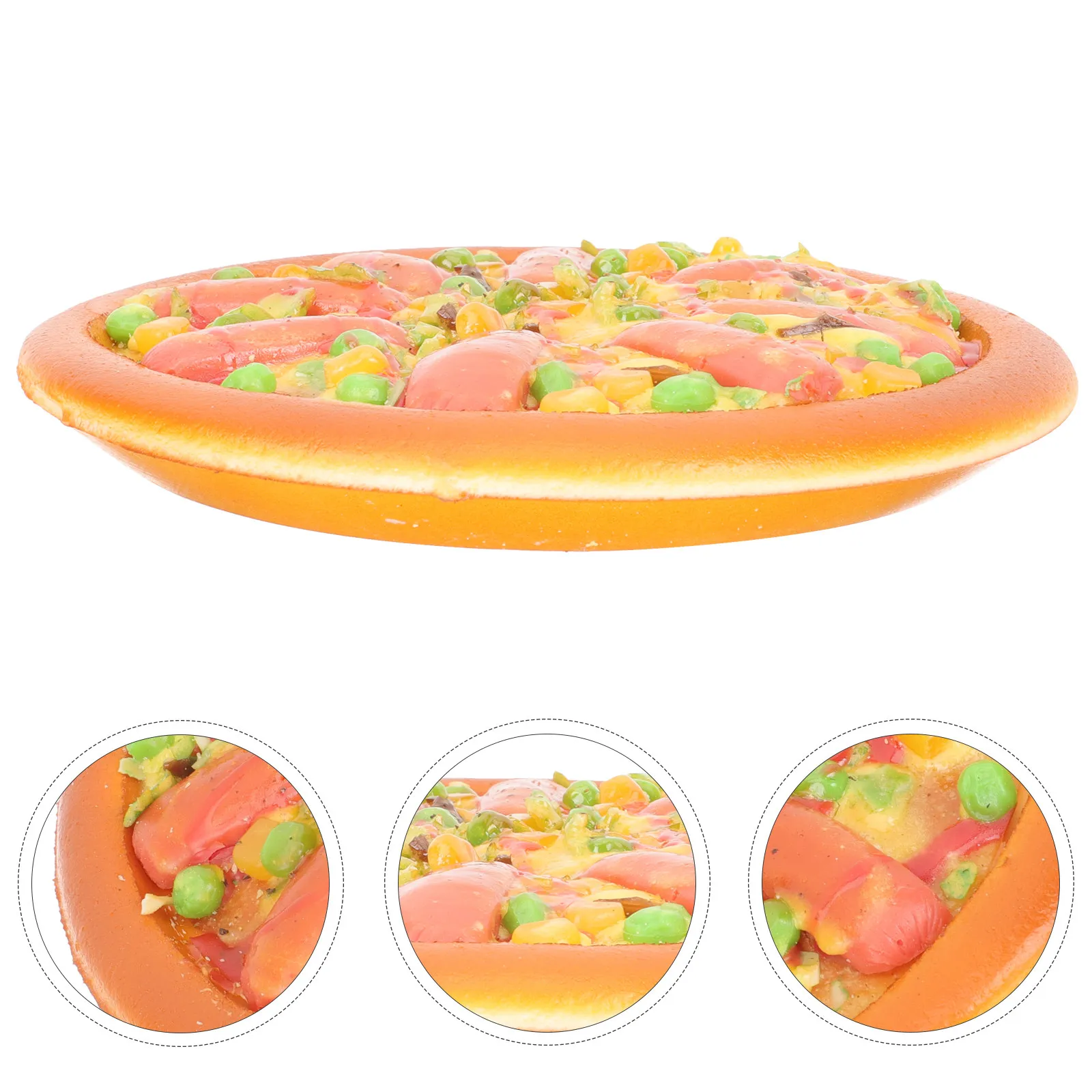 Artificial Sausage Pizza Realistic Simulation Food Prop for Restaurant Display Photography Decoration Pretend Play Prop Fake
Artificial Sausage Pizza Realistic Simulation Food Prop for Restaurant Display Photography Decoration Pretend Play Prop Fake