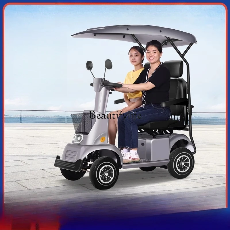 New high-end smart minibus M1 electric four-wheeled scooter for the elderly
New high-end smart minibus M1 electric four-wheeled scooter for the elderly