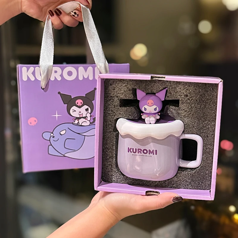 Kawaii Kulomi Melody Yugui Dog Ceramic Mug Gift for Girls' High-Precision Birthday Gift Practical Yugui Dog Coffee Cup
Kawaii Kulomi Melody Yugui Dog Ceramic Mug Gift for Girls' High-Precision Birthday Gift Practical Yugui Dog Coffee Cup