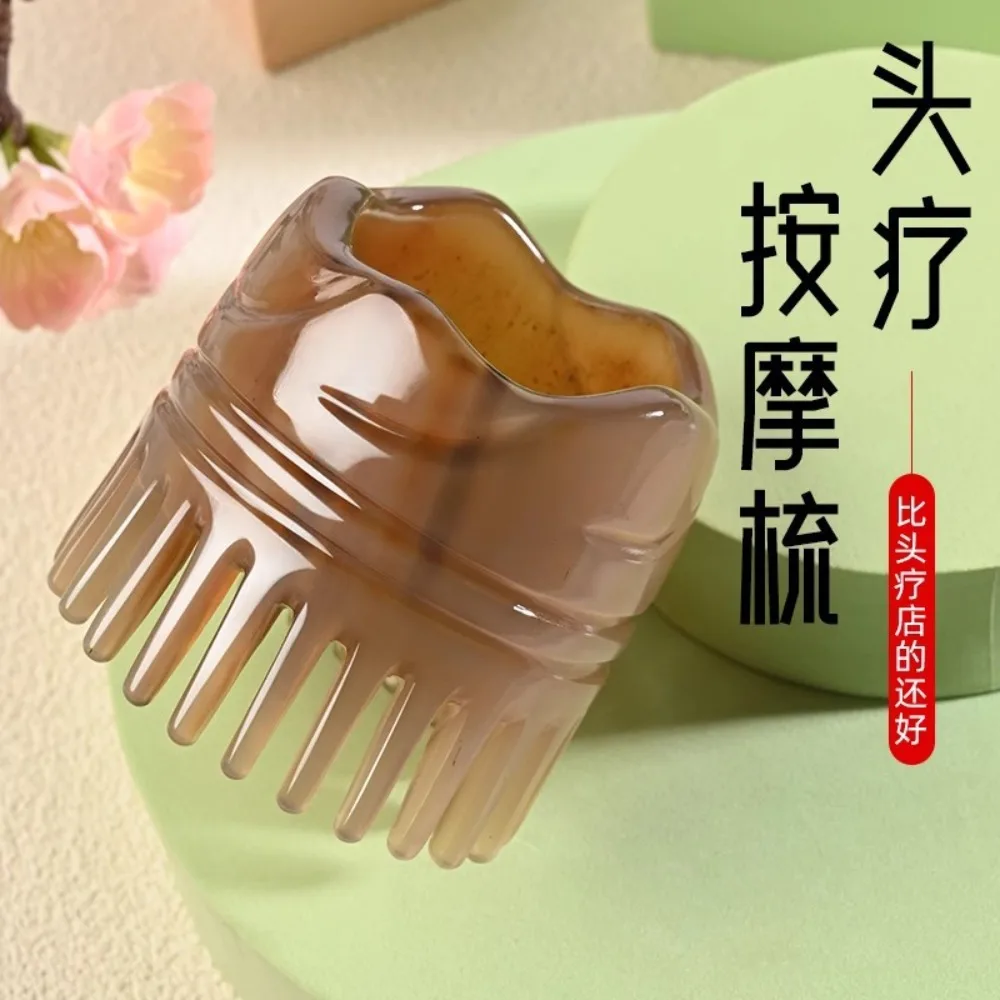 Resin Massage Comb Head Body Guasha Hair Brush Stress Relief Scalp Acupuncture Meridian Anti-Hair Loss Therapy Comb Salon Spa
Resin Massage Comb Head Body Guasha Hair Brush Stress Relief Scalp Acupuncture Meridian Anti-Hair Loss Therapy Comb Salon Spa