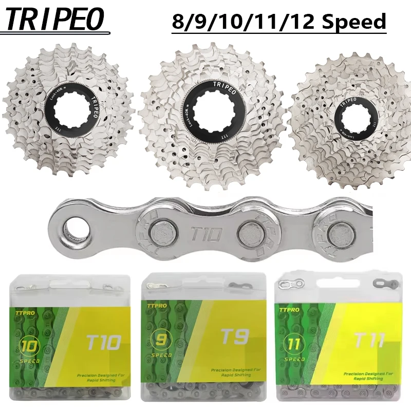 Кассета для шоссейного велосипеда 9S 10S 11S 23T25T28T30T32T K7 HG, цепи VG 9S 10S 11S 9V10V11V, аксессуары для шоссейных велосипедов
Кассета для шоссейного велосипеда 9S 10S 11S 23T25T28T30T32T K7 HG, цепи VG 9S 10S 11S 9V10V11V, аксессуары для шоссейных велосипедов