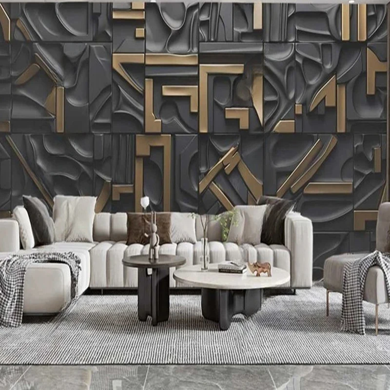 Customized 3D Wall Murals Geometric Wallpaper Modern Abstract Pattern Background for Living Room Office Home Interior Design
Customized 3D Wall Murals Geometric Wallpaper Modern Abstract Pattern Background for Living Room Office Home Interior Design