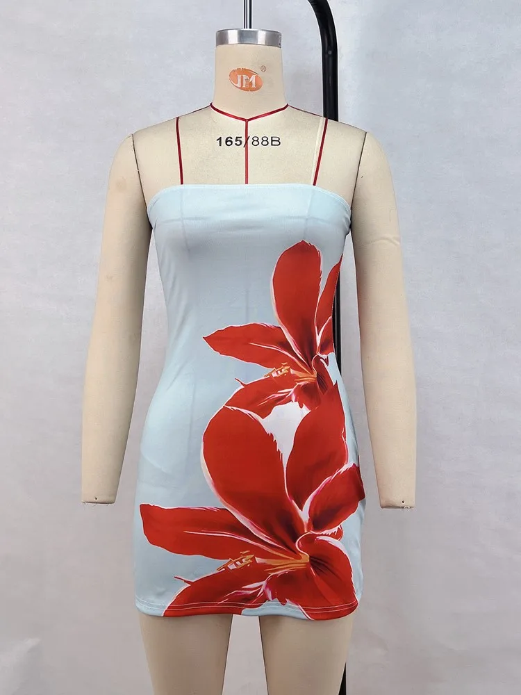 Dresses 2026 Woman New Sexy Summer Flower Printed Package Hip Dress Bodycon sleeveless Temperament Vestidos Simple Style Trendy
Dresses 2026 Woman New Sexy Summer Flower Printed Package Hip Dress Bodycon sleeveless Temperament Vestidos Simple Style Trendy