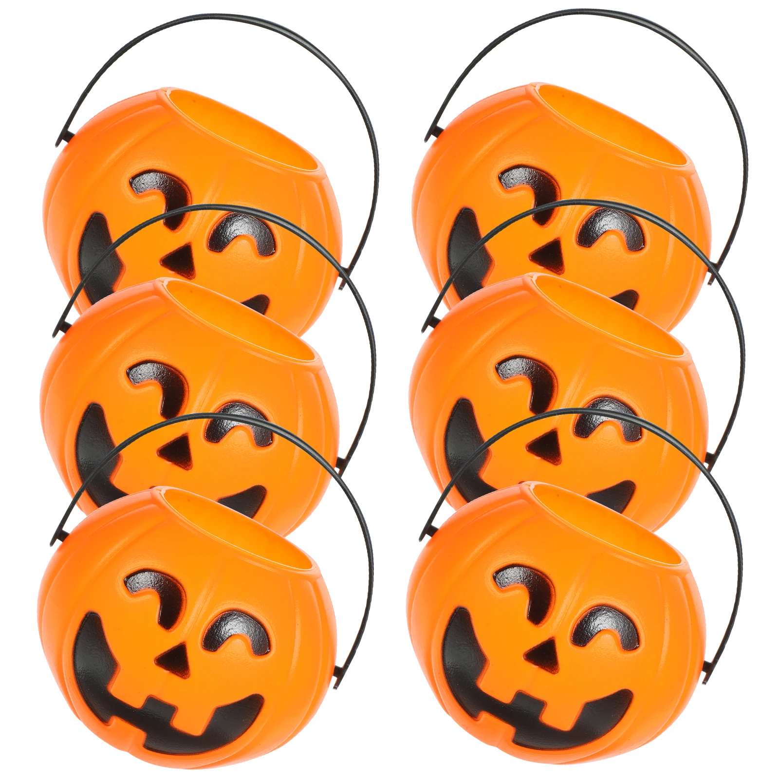 6 Pcs Pumpkin Bucket Props Small Pumpkins for Candy Purple Halloween Wreath Plastic Basket Buckets Toddler
6 Pcs Pumpkin Bucket Props Small Pumpkins for Candy Purple Halloween Wreath Plastic Basket Buckets Toddler