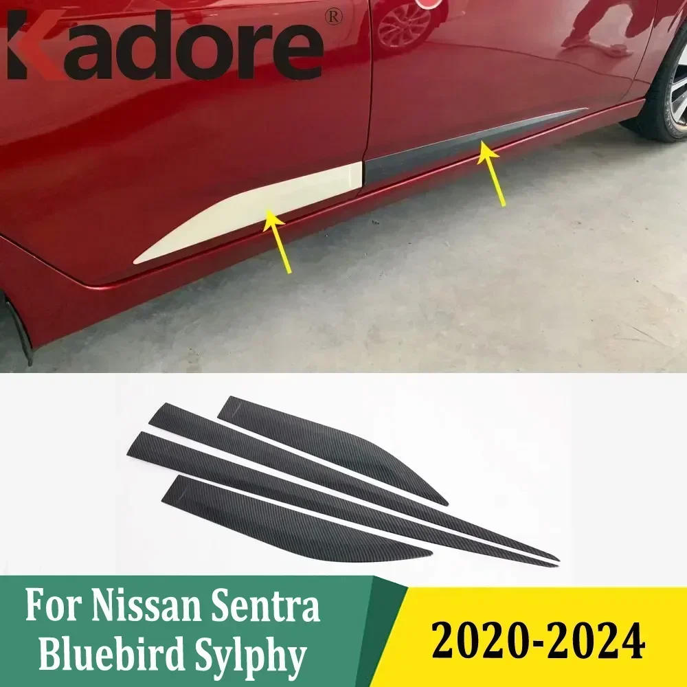For Nissan Sentra Bluebird Sylphy 2020 2021 2022-2024 Chrome Side Door Body Cover Line Streamer Molding Exterior Accessories
For Nissan Sentra Bluebird Sylphy 2020 2021 2022-2024 Chrome Side Door Body Cover Line Streamer Molding Exterior Accessories