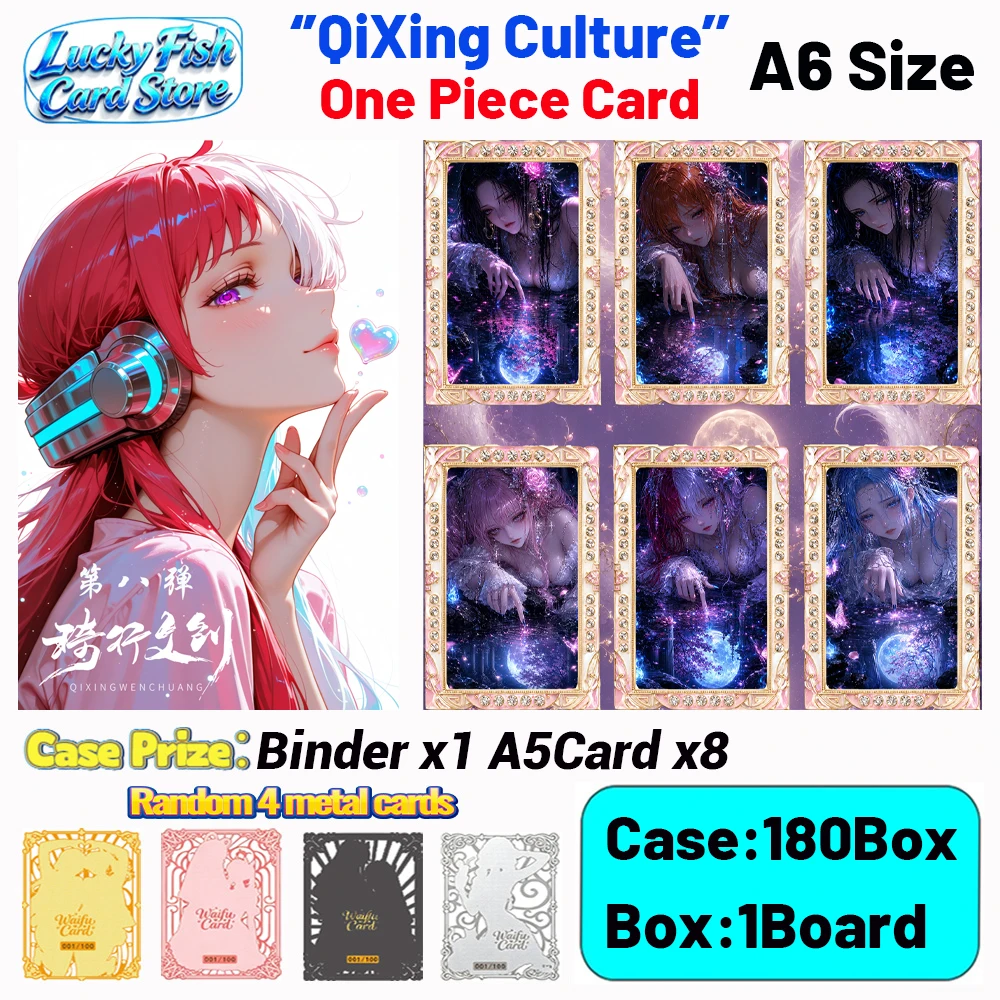 Wholesale 2026 New QiXing Creative Studio Wave 8 One Piece Cards A6 Size Acrylic Board Children's Toys Birthday Gifts
Wholesale 2026 New QiXing Creative Studio Wave 8 One Piece Cards A6 Size Acrylic Board Children's Toys Birthday Gifts