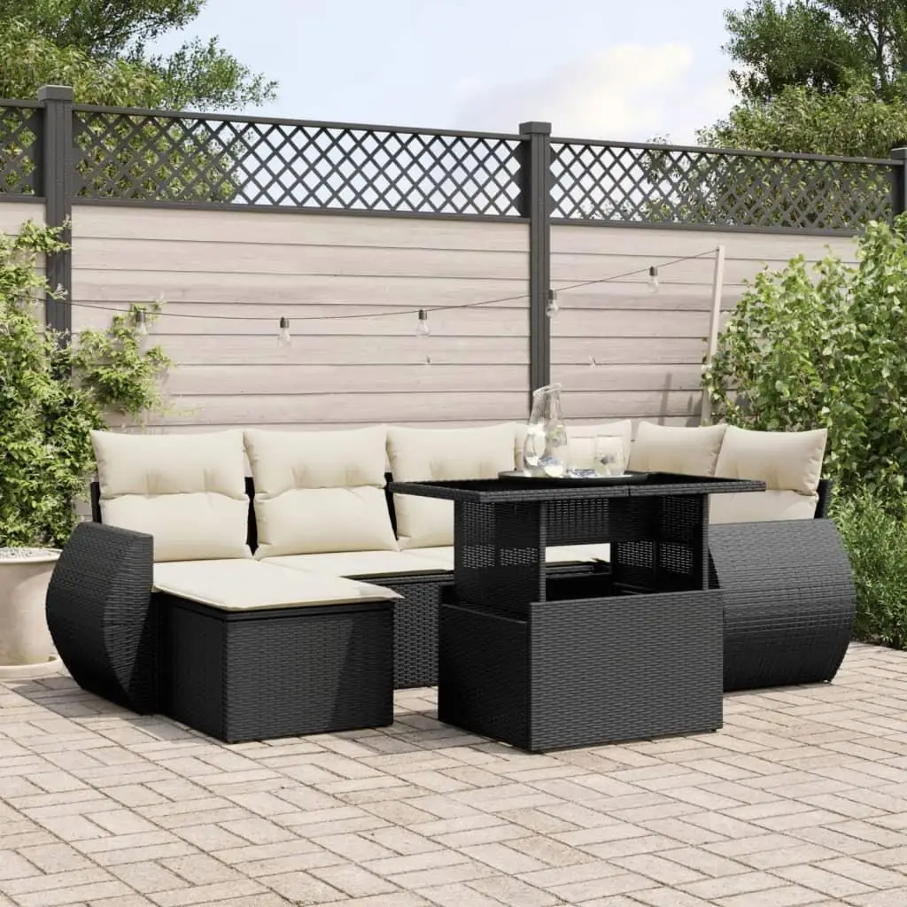 Cozy Outdoor Black Garden Sofa Set Comfortable Patio Furniture for Backyard and Balcony Relaxation
Cozy Outdoor Black Garden Sofa Set Comfortable Patio Furniture for Backyard and Balcony Relaxation