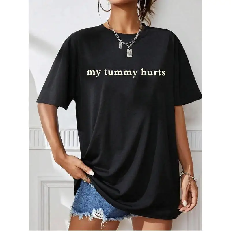 Funny My Tummy Hurts T-shirt, Men's Women's Oversized Meme Tee, Sarcastic Quote Shirt, Cool Gen Z Humor Top, Casual Gift Idea
Funny My Tummy Hurts T-shirt, Men's Women's Oversized Meme Tee, Sarcastic Quote Shirt, Cool Gen Z Humor Top, Casual Gift Idea