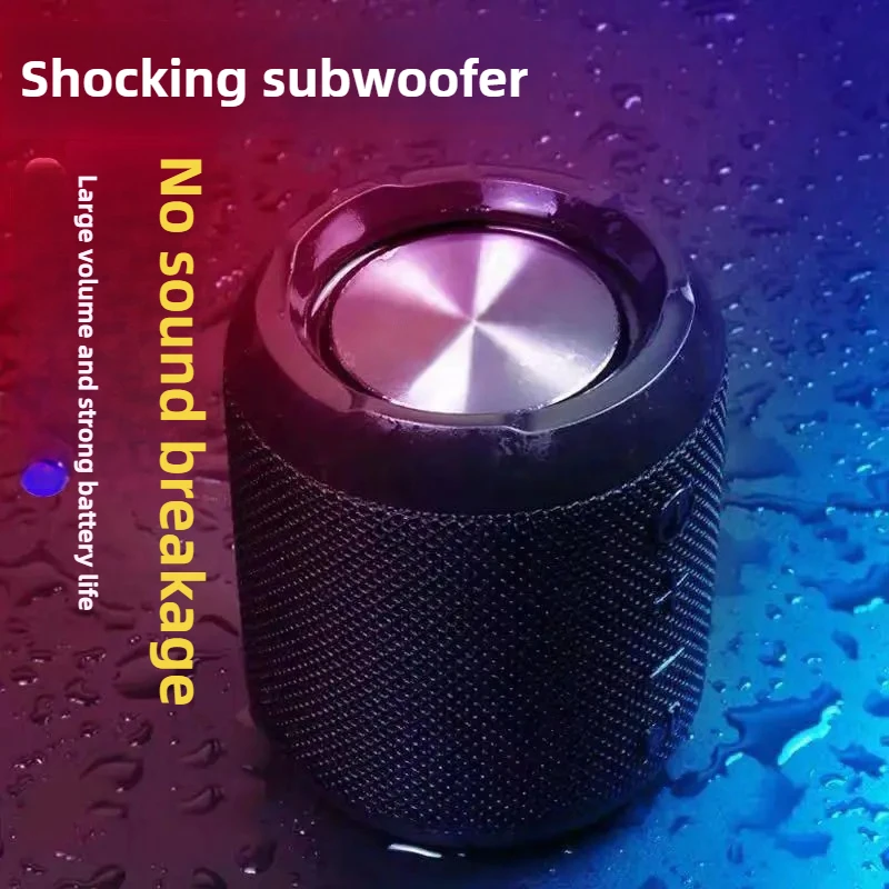Уникальный беспроводной Bluetooth-динамик, маленькая стальная пушка, мини-портативный мини-динамик с тяжелыми басами и ремешком, поддержка TF-карты USB
Уникальный беспроводной Bluetooth-динамик, маленькая стальная пушка, мини-портативный мини-динамик с тяжелыми басами и ремешком, поддержка TF-карты USB